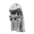 thumbnail image 1 of Trendy Women Plush Animals Shape Scarf with Panda Decor Winter Neck Warmer Children Muffler for Cold Weather Supplies, 1 of 4