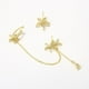 thumbnail image 5 of Finos Aretes Margarita Swarovski Trepadores Clip Oro 14k Lam, 5 of 8