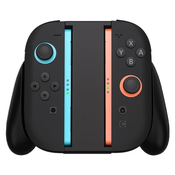 Grip Holder for Switch 2 Joy-Con, Magnetic Handle Holder Stand, Ergonomic Grip Accessories for Switch 2 Controllers,Controllers Not Included
