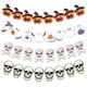 thumbnail image 2 of Decoraciones para Fiestas de Halloween: Set de 32 Banderines de Fantasmas y Calabazas con Cuerdas para Colgar. Ideales para El Aula, El Hogar o Cualquier Fiesta., 2 of 6