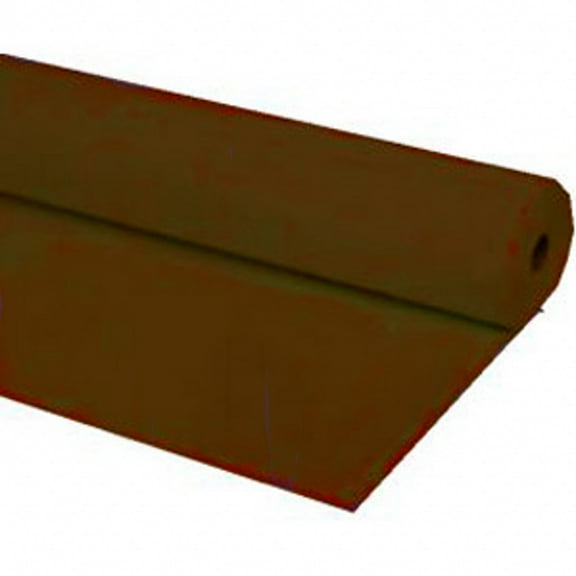 40" X 100 Ft Plastic Heavy Duty Banquet Roll Brown
