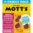 thumbnail image 2 of Mott's Fruit Flavored Snacks, Mango and Passion Fruit, Gluten Free, 40 Count, 32 oz, 2 of 11