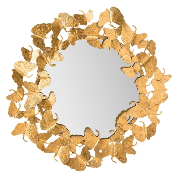 Lyrical Round Wall Mirror TOV Furniture