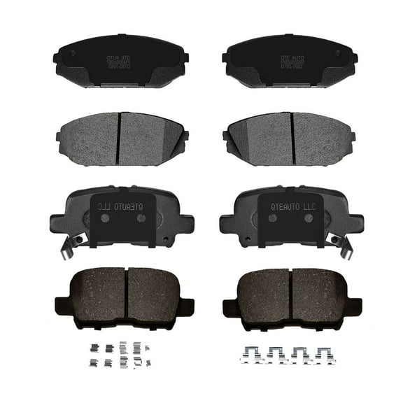 Set of 8 Front-Rear Ceramic Brake Pad Kit For 2001 2002 Acura MDX