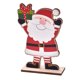 thumbnail image 3 of Muñeco de madera sin rostro, Papá Noel, árbol de Navidad, muñeco de nieve, adorno de mesa de Navidad, decoraciones navideñas 2025, regalo de decoración de Navidad, 3 of 5