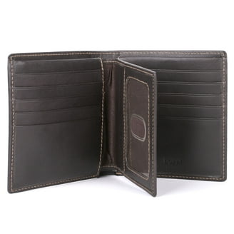 J. Buxton Men's Ridgewood Three-Fold Leather, Brown - Walmart.com