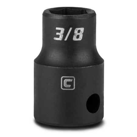 UPC: 0886352530514 | Capri Tools 3/8-Inch Shallow Impact Socket 3/8-Inch Drive 6-Point SAE