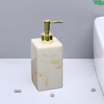 thumbnail image 4 of kurtrusly Practical Pump Bottle Shampoo Dispenser for Home Kitchen White Yellow 500ml 1Set, 4 of 6