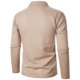 thumbnail image 4 of pstuiky camisas de manga larga para hombre, Suéter de manga larga con cremallera para hombre, abrigo informal sin capucha de manga larga para hombre top de hombre m, 4 of 4