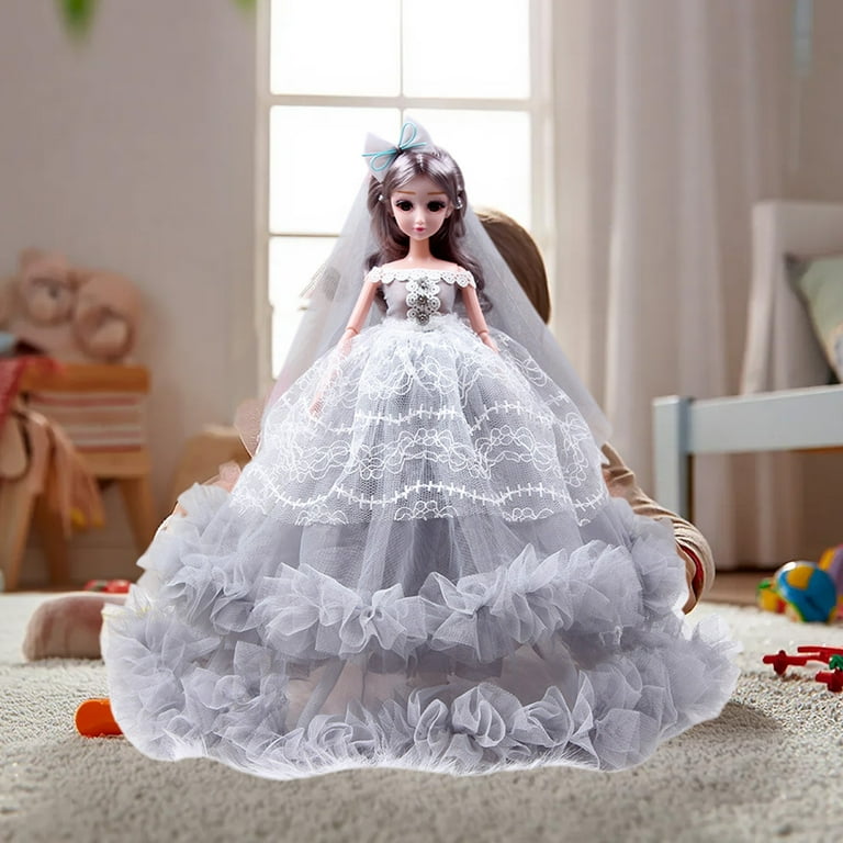 strapless open back dress Frozen Princess Dress Up Set