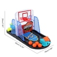 thumbnail image 2 of Juego De Mesa De Tiros De Rebote Para Niños, Juego De Disparos De Pelotas De Rebote Y Enlace Familiar, Juego De Disparos De Baloncesto Con Dedos Guardurnaity FN006485-00, 2 of 6