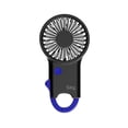 thumbnail image 2 of Ventilador portátil de mano 2 en 1 ligero, potente, recargable, portátil, personal azul, 2 of 9