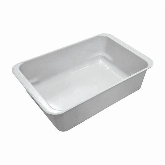 Toteline Nesting Tote, 17 in L, 11 in W, White 9020085269