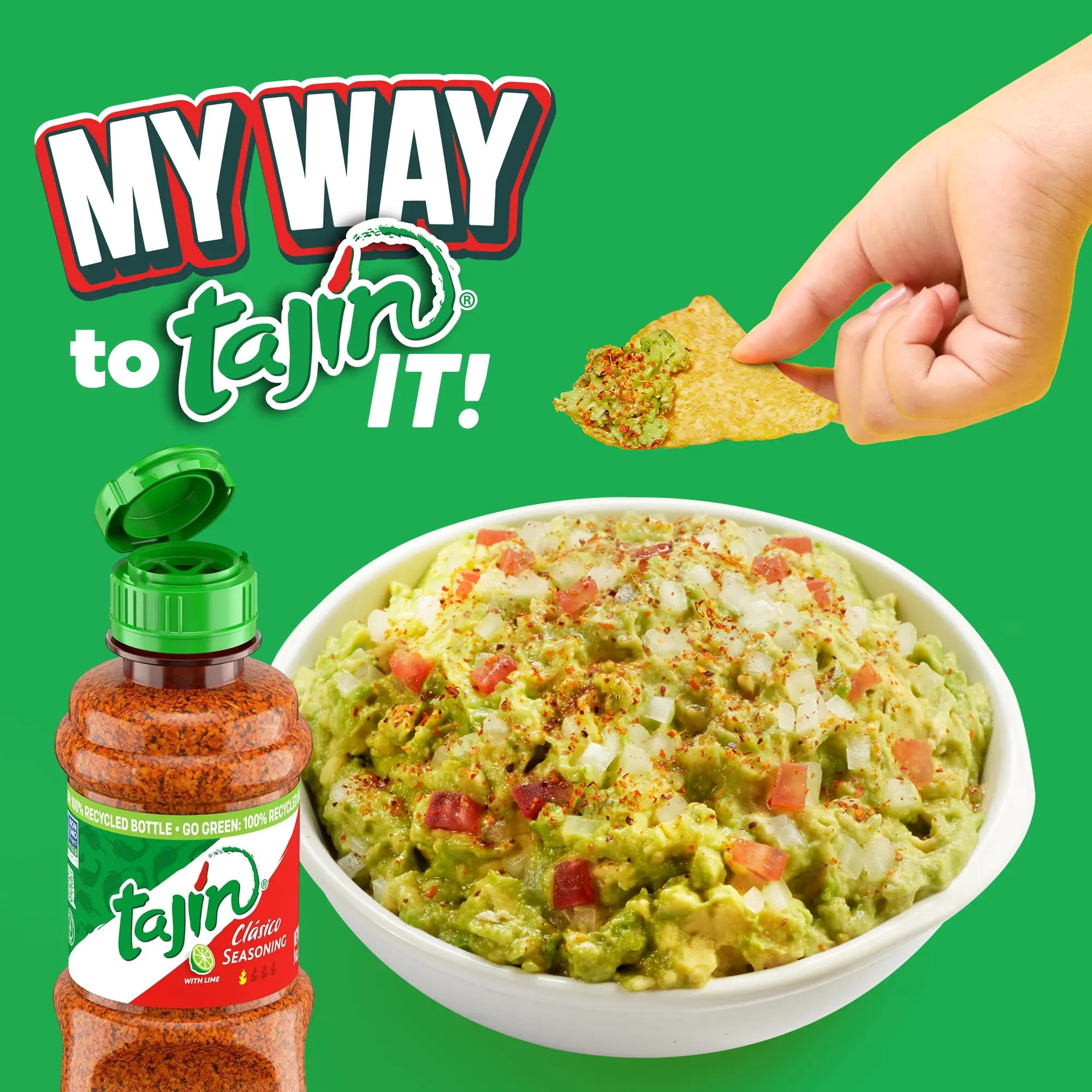 Tajin Clasico Seasoning, Chili Lime Seasoning, 9 oz