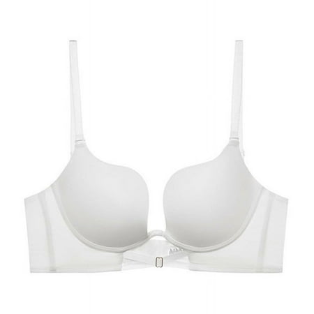 Small Chest Gathered without Trace Underwear Women s U-Shaped Back Shaping Backless Bra Summer Breast Holding Anti-Sagging Deep V Large Bra