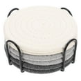 thumbnail image 4 of Miangastore 6 Pcs Tapis de Table Gris Anti-Brûlure pour Décorations de Maison, 4 of 8