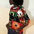 thumbnail image 6 of Pounoo Freedom Graphic Shirts for Women Summer Vintage 3/4 Sleeve Crew Neck Tops Casual Pride Celebrating Holiday Month Shirt Gift, 6 of 9