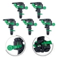 thumbnail image 5 of 5 Pcs ABS Impact Sprinkler Head Adjustable 0-360 Degree 34Ft-60Ft Spray Distance, 5 of 9