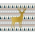 thumbnail image 2 of Kimberly, Allen 32x26 Gold Ornate Wood Framed with Double Matting Museum Art Print Titled - Oh Deer 3, 2 of 4