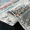 thumbnail image 5 of SAFAVIEH Aria Eleanor Abstract Distressed Area Rug, Ivory/Brown, 5'1" x 7'6", 5 of 9