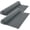Gray, variant on Toddler Bed Rails, 2 Pack Toddler Bed Rail Bumpers for Queen Bed
