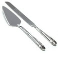thumbnail image 3 of Weddingstar 7051 Silver Plated Cake Serving Set with Raised Loop Heart, 3 of 3