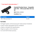 thumbnail image 2 of Camshaft Position Sensor - Compatible with 1993 - 1998 Lincoln Mark VIII 4.6L V8 1994 1995 1996 1997, 2 of 2