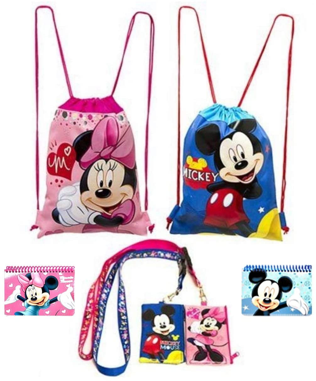 Disney Mickey Mouse Drawstrings & Lanyards 4 Pack