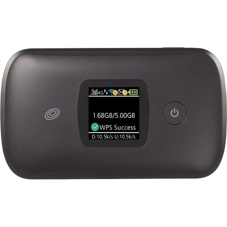 Net10 Carrier-Locked Moxee CDMA 4G LTE Mobile Hotspot - Connects up to 16 WiFi Enabled Devices - Built-in Color Display