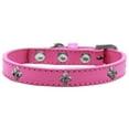 thumbnail image 3 of Dog, Puppy  Pet Widget Fashion Collar, "Silver Fleur De Lis", 3 of 10