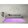 thumbnail image 3 of Ahgly Company Indoor Rectangle Abstract Purple Contemporary Area Rugs, 6' x 9', 3 of 4