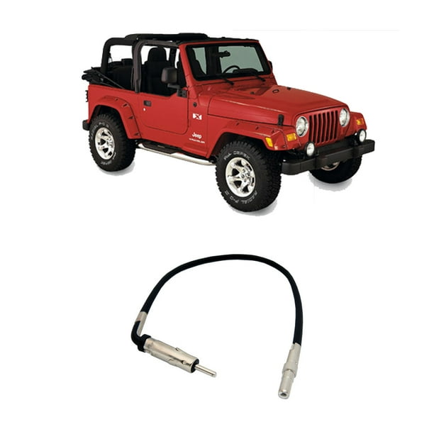 Jeep Wrangler 20032006 Factory Stereo to Aftermarket Radio Antenna