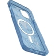 thumbnail image 4 of OtterBox Symmetry Series+ Clear Antimicrobial Case with Magsafe for iPhone 14 Plus Only - Non-Retail Packaging - Vintage Strawberry Blue, 4 of 7