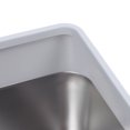 thumbnail image 2 of BOKYAN Stainless Steel Cat Litter Box Anti Splashing High Sided Metal Kitty Tray with Scoop for Indoor Cats Grey Small 19.7 x 13.8 x 7.5 inches / 50 x 35 x 19 cm, 2 of 9