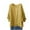 Yellow, variant on Ashirexll Tops for Women Trendy, Ladies Tops and Blouses, Fashion Casual Solid Color Round Neck Lantern Sleeve Top for Women
