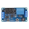 thumbnail image 2 of Minuterie Relais, Temps de Retard Relais Large Application DC12V MCU Programmation en Ligne avec Buzzer pour Moteur, 2 of 8