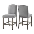 thumbnail image 4 of Steve Silver Grayson White Marble 7-piece Counter Height Dining Set, 4 of 10