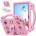 thumbnail image 1 of Case For Huawei MatePadT10S Enjoy Tablet 2 MatePad SE MatePadT10 Shock Proof Full Body Kids Children Safe Non-toxic Tablet Cover Pink MatePad T10 9.7, 1 of 6