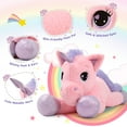 MorisMos 32'' Giant Unicorn Plush Toy, Super Soft Stuffed Animal