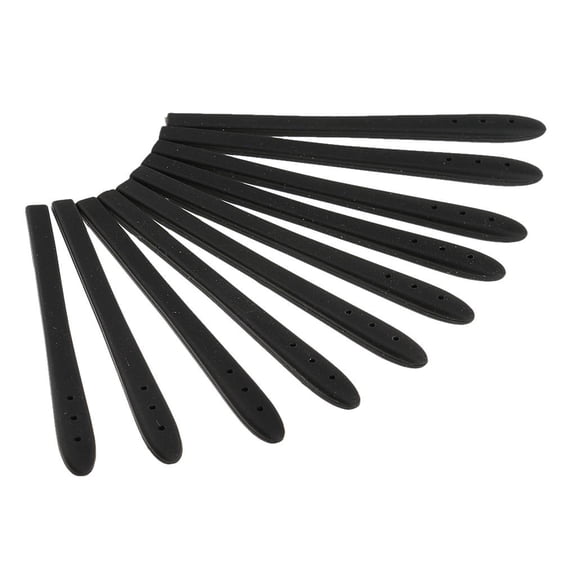 5 s Expandable Silicone Rubber Eyeglasses Eyewear Reading Glasses Temple End