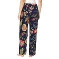 thumbnail image 3 of Pajama Pants Women, Flower print Sweatpants Soft Sleep Lounge Pants, Casual PJ Bottoms Pants with Pockets, 3 of 5