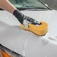 thumbnail image 3 of Yooshoverk Microfiber Wash Mitt & Car Sponge - Plush Chenille for Scratch Free Cleaning - Holds Soap, Gentle on Paint - Auto Detailing Essential, 3 of 6