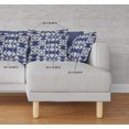 thumbnail image 4 of HomeRoots 411972 Coussin Décoratif en Daim Boho 20 Po. Cercle Cosmique, Indigo & Rose, 4 of 4