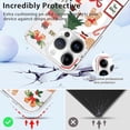 thumbnail image 3 of Christmas Transparent Magnetic Case for iPhone 11 Pro Max 6.5", Built-in Magnets Compatible with MagSafe, Aesthetics Pattern PC+TPU Protective Shockproof Bumper Girls Cover, Gift, 3 of 6