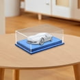 thumbnail image 3 of arctrm Model Car Display Case 1/64 Storage Box for Toy Cars Collectibles Collectors Blue, 3 of 6