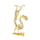 thumbnail image 4 of Porta varillas de incienso Quemador de incienso Figura decorativa Multifuncional Creativo Oro, 4 of 9