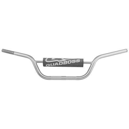 QuadBoss 110443 Carbon Steel ATV Bend Handlebar - High Bend -