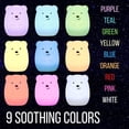 thumbnail image 3 of dodocool Ours Silicone Nuit Pat Changement de Couleur Cadeau Blanc, 3 of 6