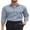 Blue Pattern, variant on Men's Dress Shirts Stretch Slim Fit Shirts Wrinkle-Free Formal Business Button Down Shirt