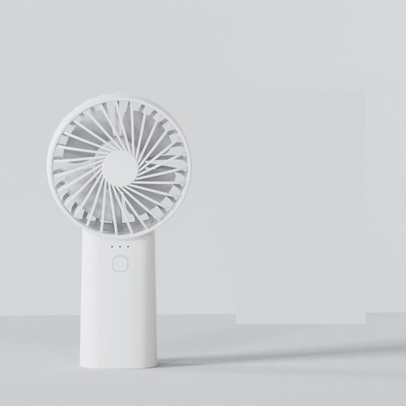 HPZZ New handheld small fan USB rechargeable portable fan mini silent desktop fan